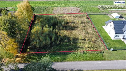 Działka 1618 m² przy drodze asfaltowej w Bujnach - polecam działka Bujny