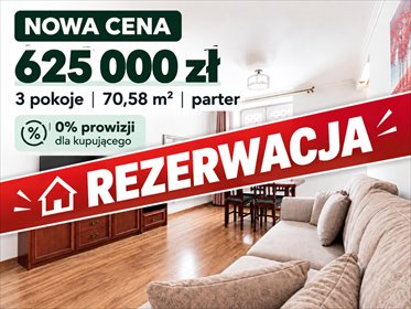 Przestronne 3-pokojowe mieszkanie 70,58 m² na parterze zapraszam mieszkanie Nowy Dwór Mazowiecki, Modlińska