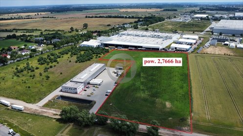 Działka przemysłowa 22 335 m² z mediami, MPZP, Gorzów działka Gorzów Wielkopolski, Chróścik