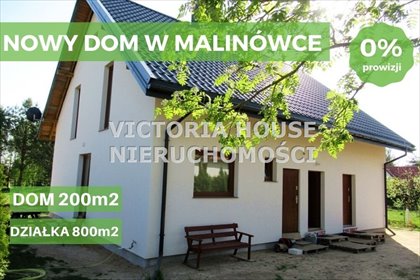 dom na sprzedaż 200m2 dom Malinówka Wielka