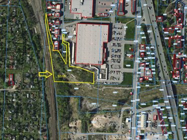 działka na sprzedaż 7400m2 działka Łódź, Aleja Jana Pawła II