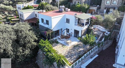 Willa z widokiem na morze, prywatny ogród, 4 sypialnie dom Geris, Geriş Mahallesi, Bodrum, Muğla