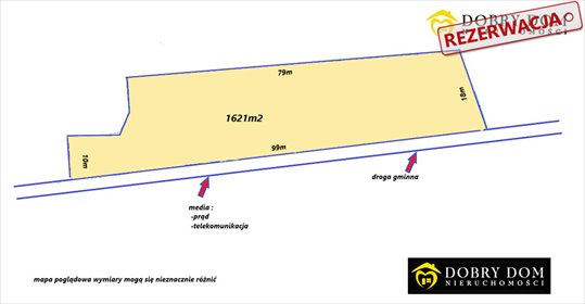 Polecam działkę rolno-zabudowalną 1621 m² z stawem i dostępem do drogi działka Mońki