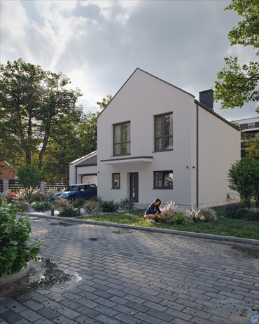 Polecam nowoczesny dom bliźniaczy 134 m² w Sosnowcu dom Sosnowiec, Milowice, Saturnowska