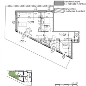 mieszkanie na sprzedaż 70m2 mieszkanie Lublin, Kaczeńcowa