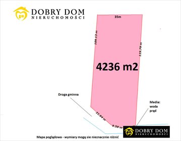 działka na sprzedaż 4236m2 działka Białystok, Pieczurki