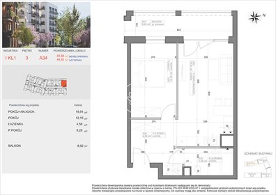 mieszkanie na sprzedaż 45m2 mieszkanie Bydgoszcz, Bocianowo, Pomorska