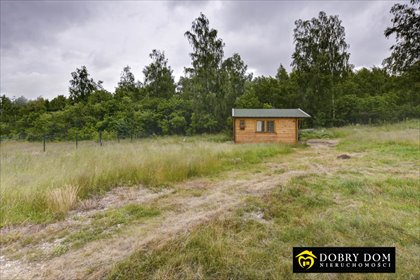 Działka 1000 m² z WZ, media, domek gratis! działka Giełczyn