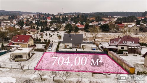 działka na sprzedaż 704m2 działka Dargobądz
