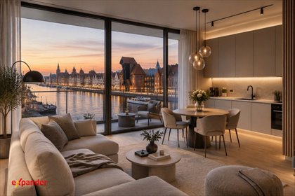 Na sprzedaż nowoczesny 4-pokojowy apartament z tarasem w Gdańsku mieszkanie Gdańsk, Śródmieście, Stępkarska