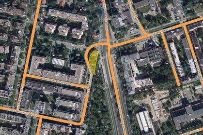 działka na sprzedaż 810m2 działka Warszawa, Mokotów, Górny Mokotów, św. Andrzeja Boboli