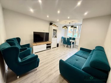 Sprzedam funkcjonalne 2-pokojowe mieszkanie 48 m² z balkonem mieszkanie Nowa Sól, Kopernika