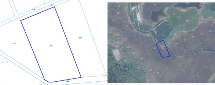 działka na sprzedaż 6200m2 działka Czarne Dolne
