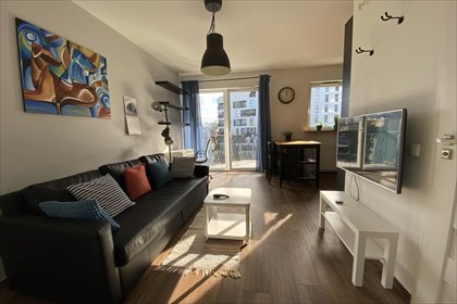 Kawalerka 26 m² (Praga-Południe) z balkonem i aneksem kuchennym mieszkanie Warszawa, Praga-Południe, Mińska