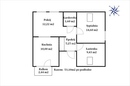 Mieszkanie dwupokojowe na sprzedaż Sopot 53m2 Foto 2