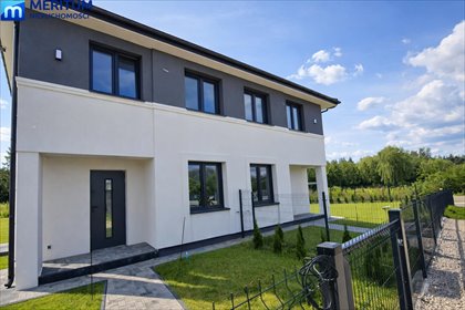 Nowoczesny dom 103 m2 z tarasem i garażem w Międzyborowie dom Międzyborów