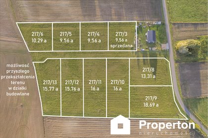 działka na sprzedaż 1331m2 działka Lubczyno
