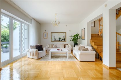 Ekskluzywny dom 340 m² z sauną i ogrodem na Mokotowie dom Warszawa, Mokotów Sadyba