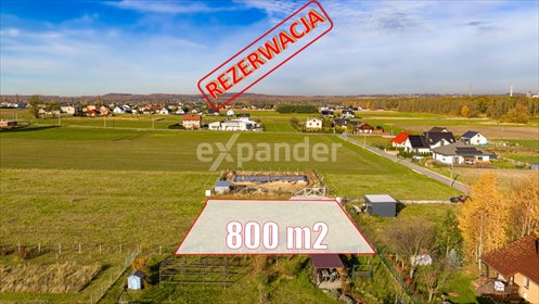 działka na sprzedaż 800m2 działka Orzesze, Mościska, Makowa