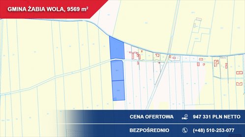 działka na sprzedaż 9569m2 działka Redlanka