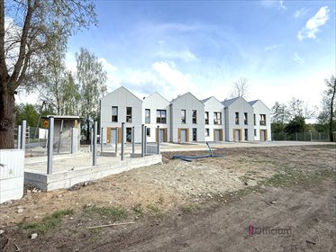 Nowoczesny segment z ogródkiem i parkingiem w Żyrardowie dom Żyrardów, Ziołowa