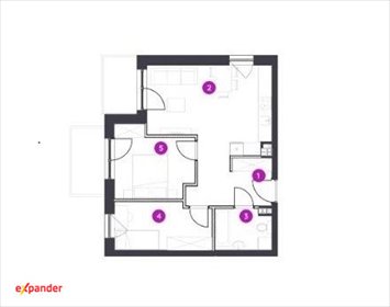 Do sprzedania komfortowe 3-pokojowe mieszkanie 52,46 m² w Łodzi mieszkanie Łódź, Włókniarzy