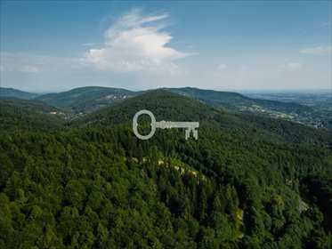 Działka 4000 m² pod rezydencję lub inwestycję polecam działka Kocierz Rychwałdzki, Beskidzka