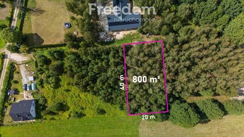 działka na sprzedaż 800m2 działka Mińsk Mazowiecki