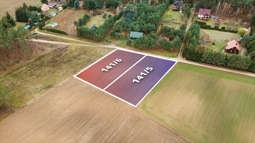 działka na sprzedaż 1500m2 działka Stary Strachocin