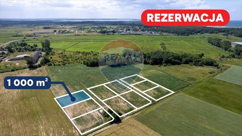 działka na sprzedaż 1000m2 działka Żukowo Morskie