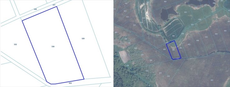 działka na sprzedaż 6200m2 działka Czarne Dolne