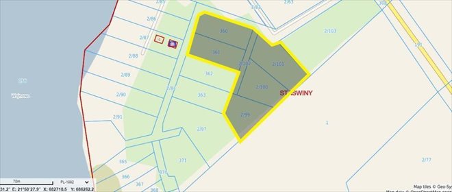 działka na sprzedaż 1616m2 działka Ruda