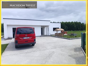 Dom z dużym stawem i ogrodem 170m2 w Rusinowie polecam dom Rusinowo