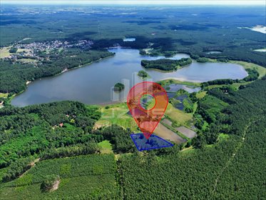Na sprzedaż działki nad jeziorem w Ocypelu - prywatność i natura działka Ocypel, os. Za Jeziorem