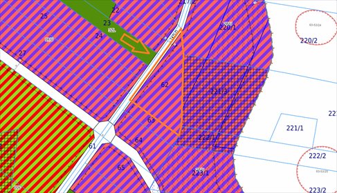 działka na sprzedaż 7228m2 działka Tymianka