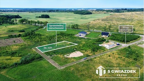 Działka budowlana 1324 m² w Szczecinku (blisko jeziora) działka Szczecinek