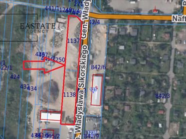 działka na wynajem 2800m2 działka Klaudyn, gen. Władysława Sikorskiego