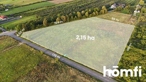 Działka inwestycyjna 21 500 m² z potencjałem rozwoju polecam działka Zawada, Dolna