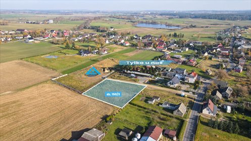 Działka 2935m² z projektem 8 domów, blisko Skarszew działka Więckowy