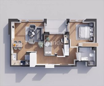 mieszkanie na sprzedaż 60m2 mieszkanie Kraków, Ruczaj, Kobierzyńska
