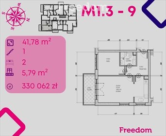 mieszkanie na sprzedaż 42m2 mieszkanie Bonin