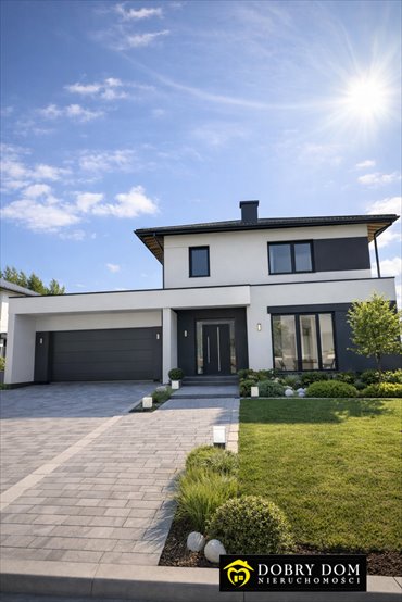 Nowoczesny dom 229 m² z garażem w Niewodnicy Koryckiej dom Niewodnica Korycka