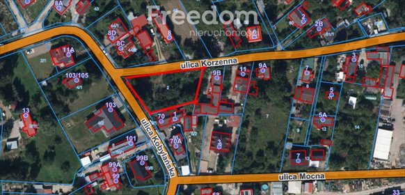 działka na sprzedaż 1115m2 działka Warszawa, Mokotów