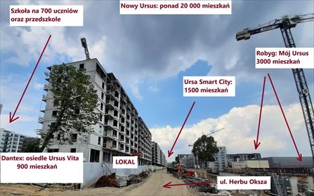 lokal użytkowy na sprzedaż 180m2 lokal użytkowy Warszawa, Ursus, Posag 7 Panien
