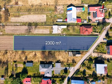 działka na sprzedaż 2300m2 działka Nieznanice, Równoległa