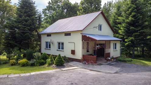 Urokliwy dom na dużej działce z lasem, 110 m² dom Manasterz