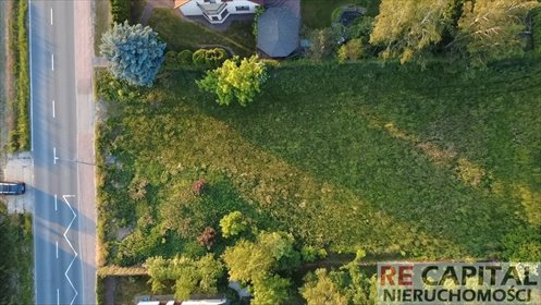 Działka 1431m2 pod dom i inwestycję, media, szeroki front działka Koczargi Nowe, Szkolna