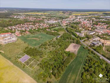 Sprzedam działkę budowlaną 1150 m² z zielonym zapleczem działka Olsztynek