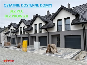 Nowoczesny 4-pokojowy dom z garażem i ogrodem dom Mędłów, Dębowa