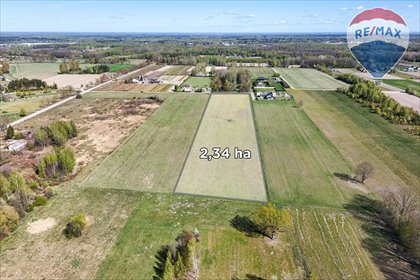 Na sprzedaż działka 2,34 ha pod inwestycję lub siedlisko działka Grzmiąca, Nieduża